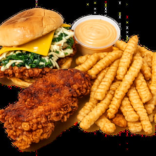 Mu's #2 - 1 Tender + 1 Slider w/ Fries